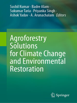 cover image of Agroforestry Solutions for Climate Change and Environmental Restoration